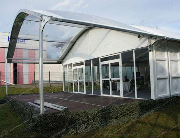 弧形倉(cāng)儲(chǔ)篷房