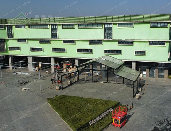 鋁合金型材中庭篷房